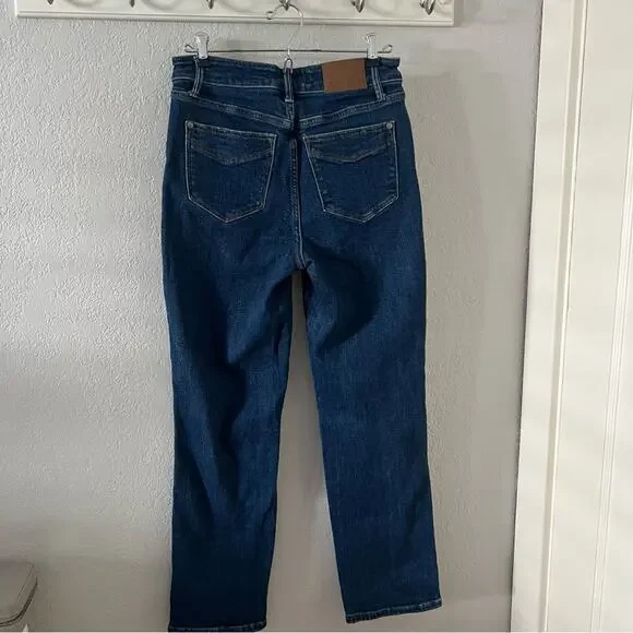 Judy Blue McKenzie High Rise Tummy Control Top Straight Leg Jeans - Picture 4 of 9